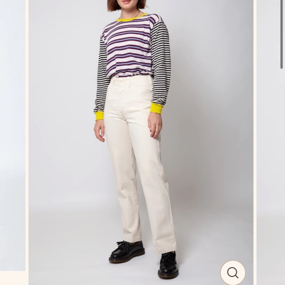 Gravel & Gold painter pant size 1 natural